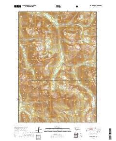 Haystack Peak 2020 topographic map thumbnail