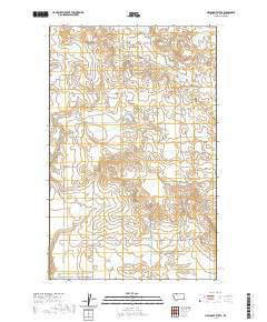 Headlight Butte 2020 topographic map thumbnail