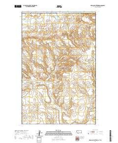 Headlight Butte NW 2020 topographic map thumbnail