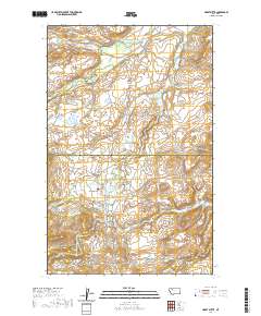 Heart Butte 2020 topographic map thumbnail