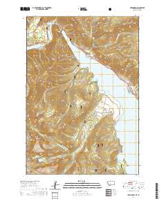 Hebgen Dam 2020 topographic map thumbnail
