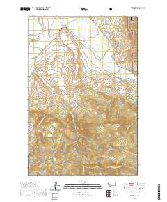 Helmville 2020 topographic map thumbnail