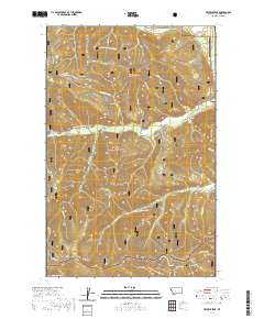 Helwick Peak 2020 topographic map thumbnail