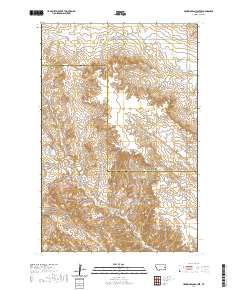 Hendrickson Coulee 2020 topographic map thumbnail