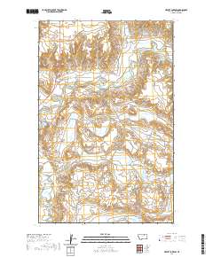 Hewitt Lake SW 2020 topographic map thumbnail