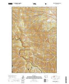 Hewolf Mountain 2020 topographic map thumbnail