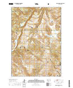 Hidden Lake Bench 2020 topographic map thumbnail