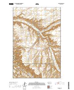 Highwood 2020 topographic map thumbnail