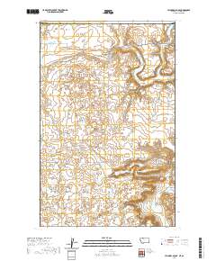 Hillside Colony 2020 topographic map thumbnail