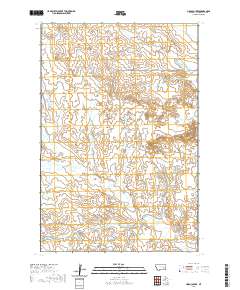 Hobo Coulee 2020 topographic map thumbnail