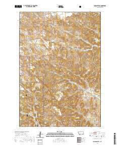 Hodsdon Flats 2020 topographic map thumbnail