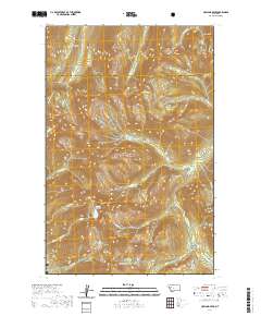 Holland Peak 2020 topographic map thumbnail