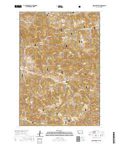 Home Creek Butte 2020 topographic map thumbnail