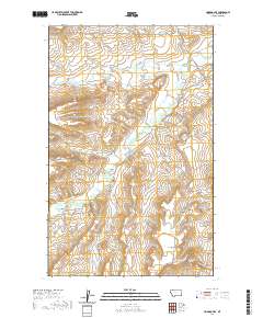 Hoodoo Hill 2020 topographic map thumbnail