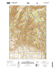 Hoover Spring 2020 topographic map thumbnail