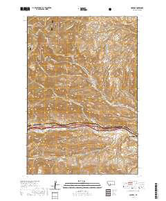 Hoppers 2020 topographic map thumbnail