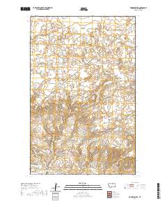 Hornbeck Lake 2020 topographic map thumbnail