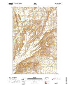 Horse Lake 2020 topographic map thumbnail