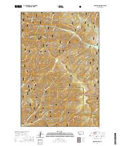 Horsehead Peak 2020 topographic map thumbnail
