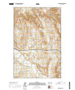 Horseshoe Basin 2020 topographic map thumbnail