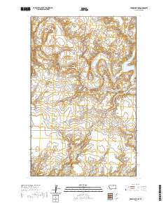 Horseshoe Lake 2020 topographic map thumbnail