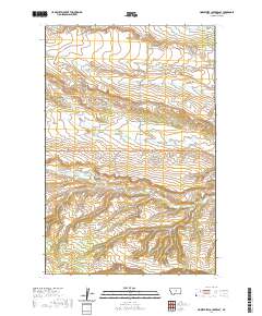 Horsethief Coulee East 2020 topographic map thumbnail