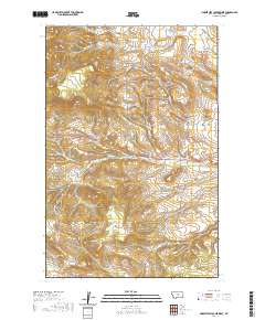 Horsethief Coulee West 2020 topographic map thumbnail