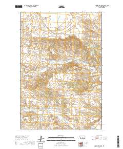 Horsethief Creek 2020 topographic map thumbnail