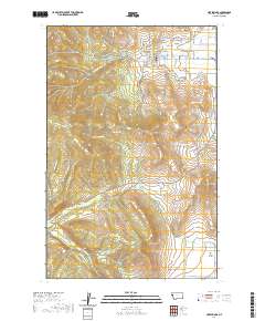 Hot Springs 2020 topographic map thumbnail