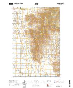 Hot Springs NE 2020 topographic map thumbnail