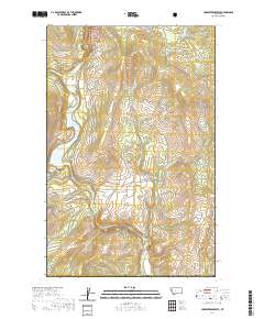 Hubbart Reservoir 2020 topographic map thumbnail