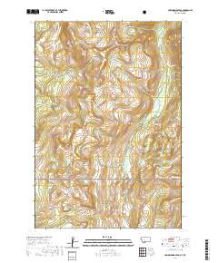 Hummingbird Peak 2020 topographic map thumbnail