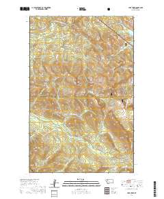 Hyde Creek 2020 topographic map thumbnail