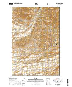 Ibex Mountain 2020 topographic map thumbnail