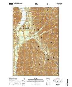 Ibex Peak 2020 topographic map thumbnail