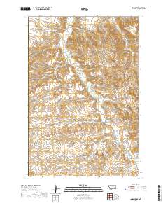 Indian Creek 2020 topographic map thumbnail