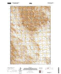 Ingomar West 2020 topographic map thumbnail