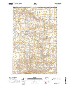 Irvins Coulee 2020 topographic map thumbnail