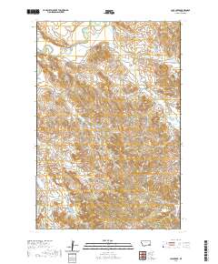Jack Creek 2020 topographic map thumbnail