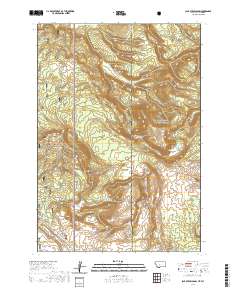 Jack Straw Basin 2020 topographic map thumbnail