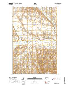 Jakes Coulee 2020 topographic map thumbnail