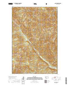 Jakie Creek 2020 topographic map thumbnail