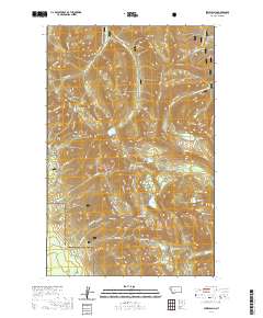 Jewel Basin 2020 topographic map thumbnail