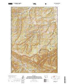 Ousel Falls 2020 topographic map thumbnail