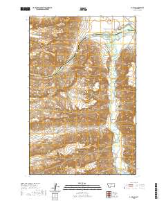 P N Ranch 2020 topographic map thumbnail