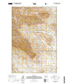 Palisade Butte 2020 topographic map thumbnail