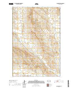 Papps Reservoir 2020 topographic map thumbnail