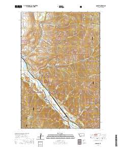 Paradise 2020 topographic map thumbnail