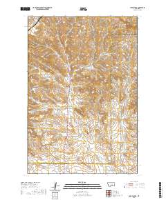 Park Coulee 2020 topographic map thumbnail