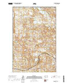 Park Lake 2020 topographic map thumbnail